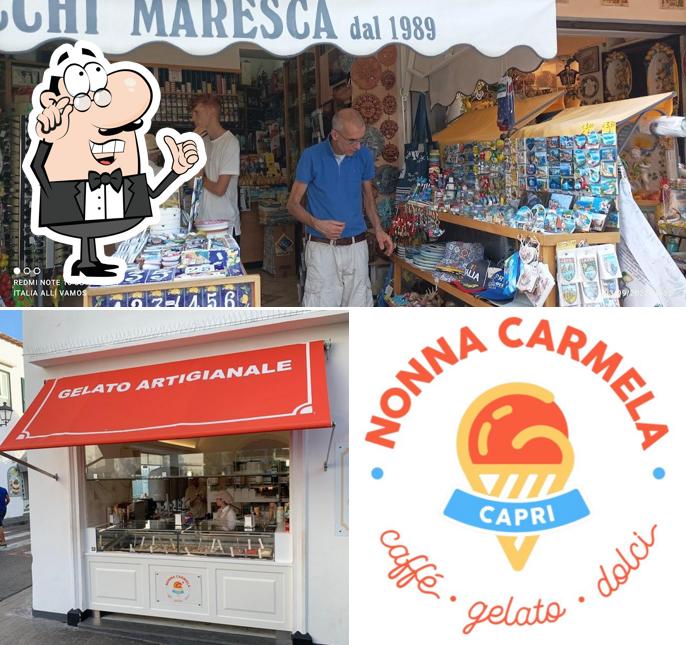 Gli interni di Gelateria bar Nonna Carmela Capri