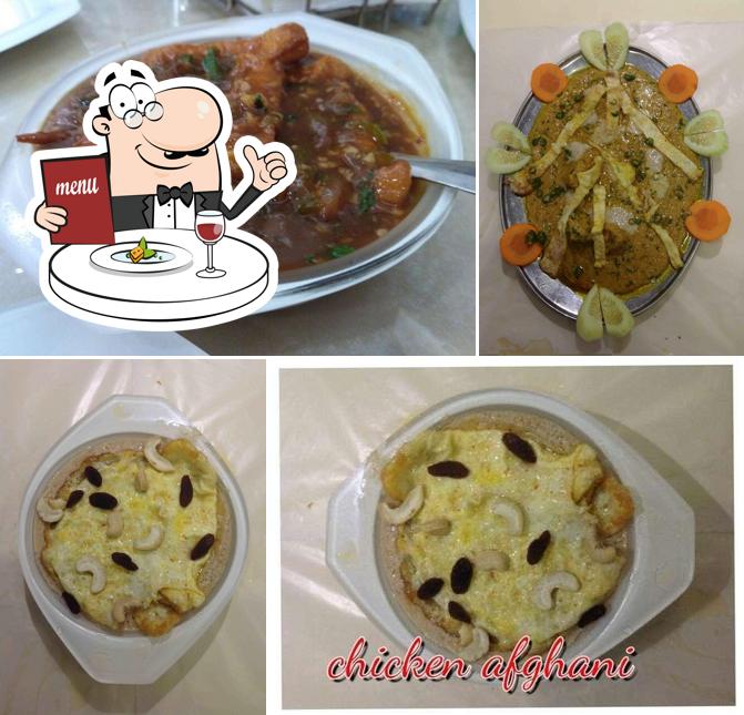 Food at Grill N Rice Restaurant
