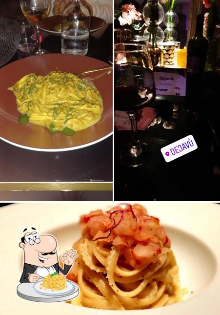 Spaghetti alla carbonara al Dejavù