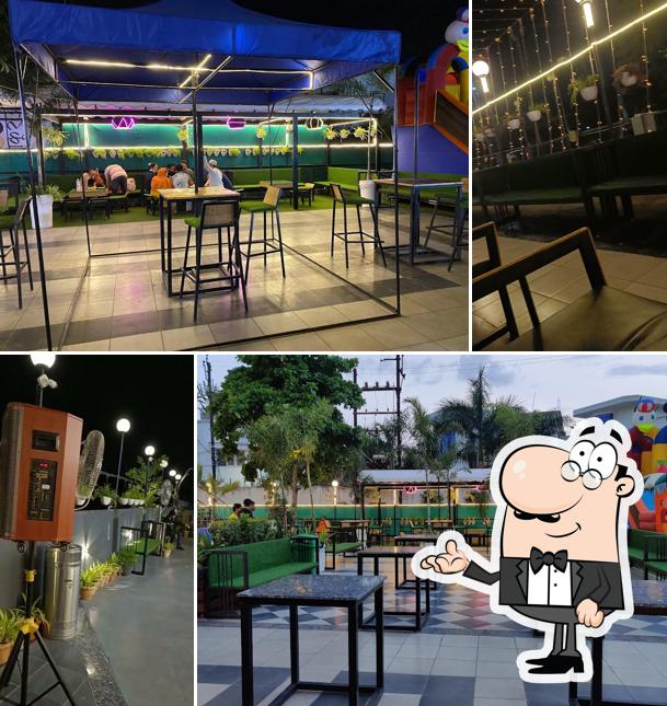 Check out how Food Street Indore looks inside