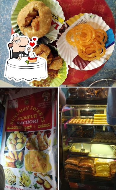 Jai Hanuman sweets offers a number of desserts