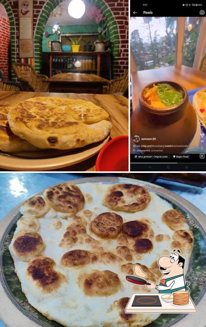 Pancakes at Zom Zom Tea Shop