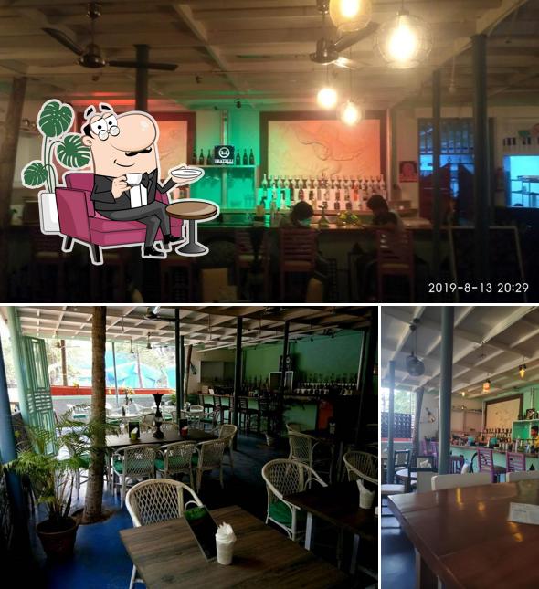 The interior of Spice of Life, Cocktail Bar and Restaurant