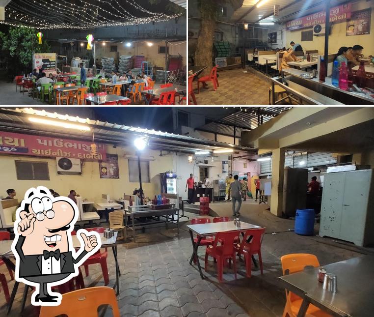 The interior of Umiya Fastfood