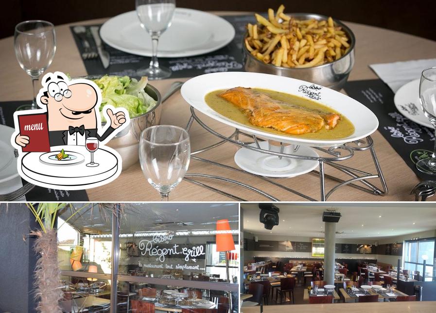 Voici l’image affichant la nourriture et intérieur sur Bistro Régent
