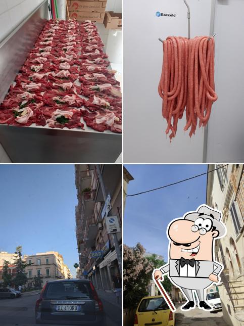 Questa è la foto che raffigura la esterno e cibo di LunaCafè