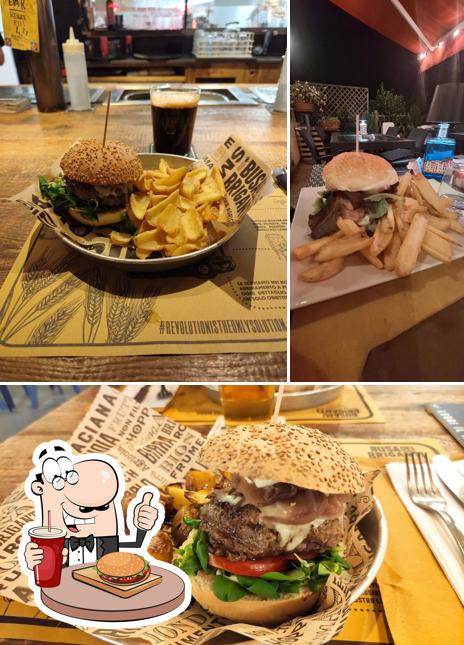 Concediti un bell'hamburger a Busa dei Briganti Pub Padova