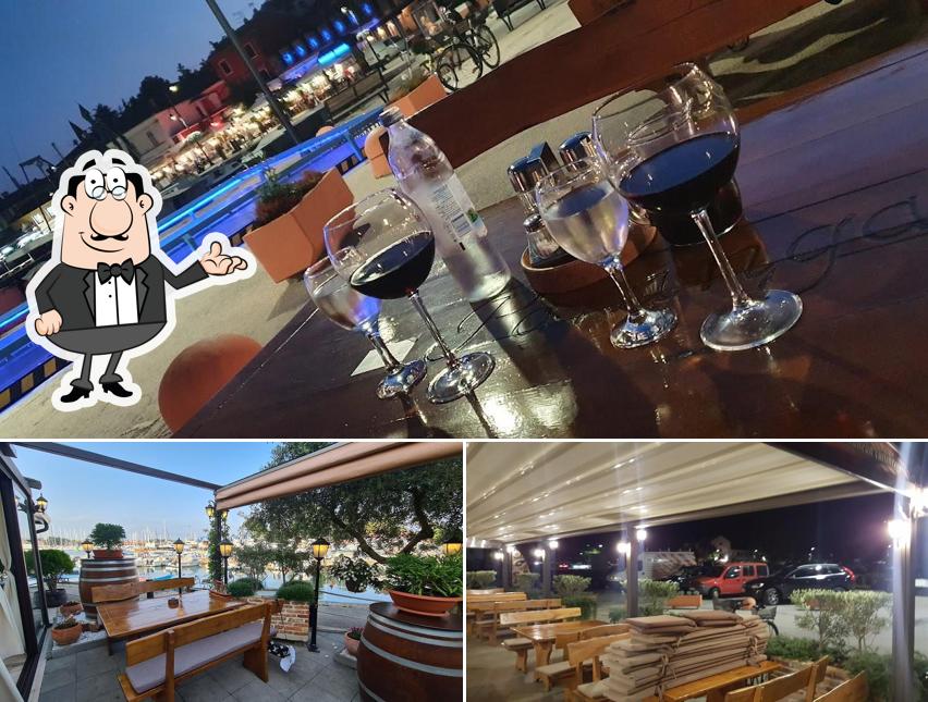 Gli interni di Konoba Parangal Trattoria