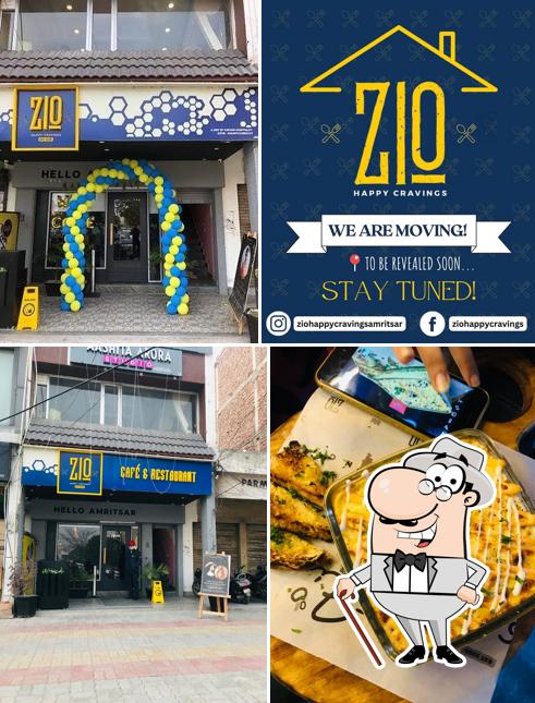 The exterior of Zio - Happy Cravings