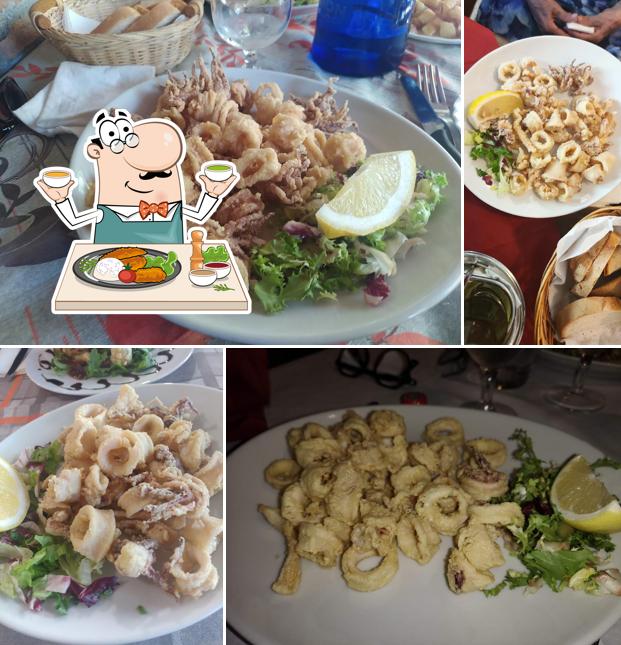 Calamari fritti al Ristorante Sabatino