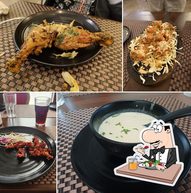 Food at The Zaffran Restaurant, Nashik