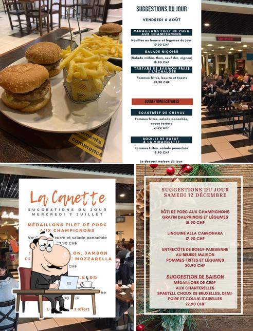 Gli interni di Café Restaurant La Canette