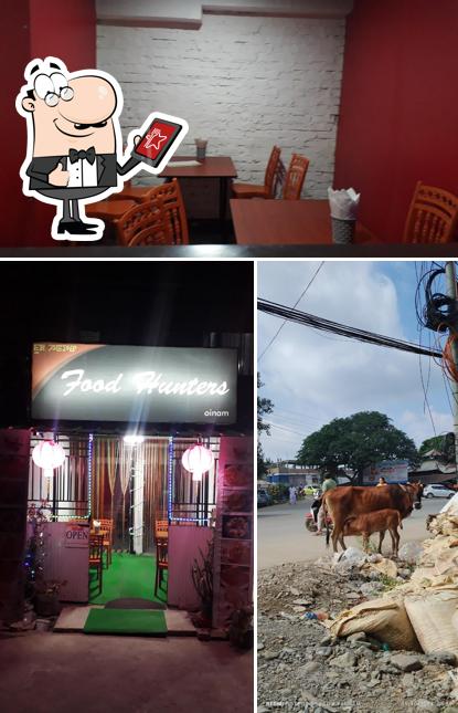 The exterior of Food Hunter