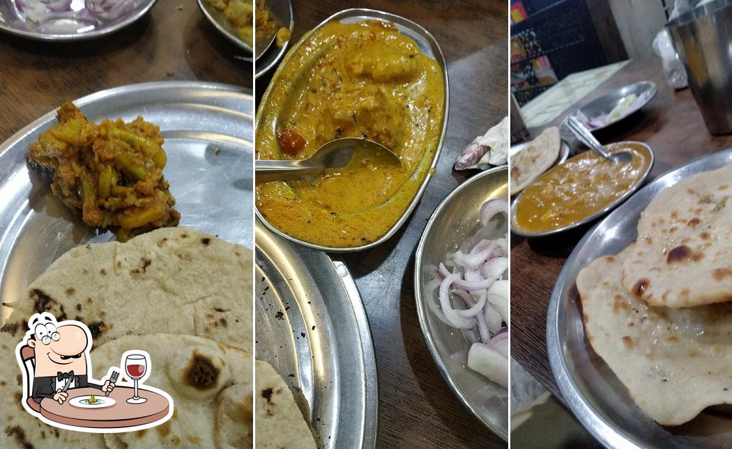 Food at Lovely Vaishno Dhaba