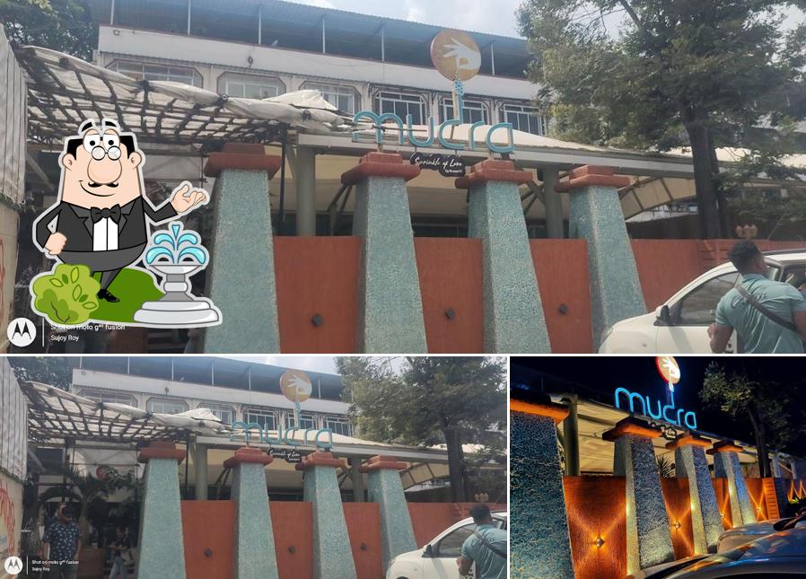 Enjoy the view outside Hotel Mudra - Sprinkle of Love by Bawarchi Restaurant and bar(Nigdi)