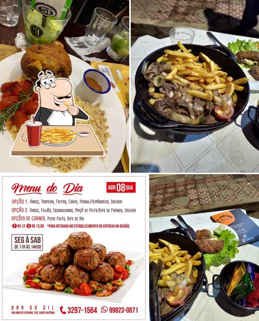 Batata frita em Bar do Gil