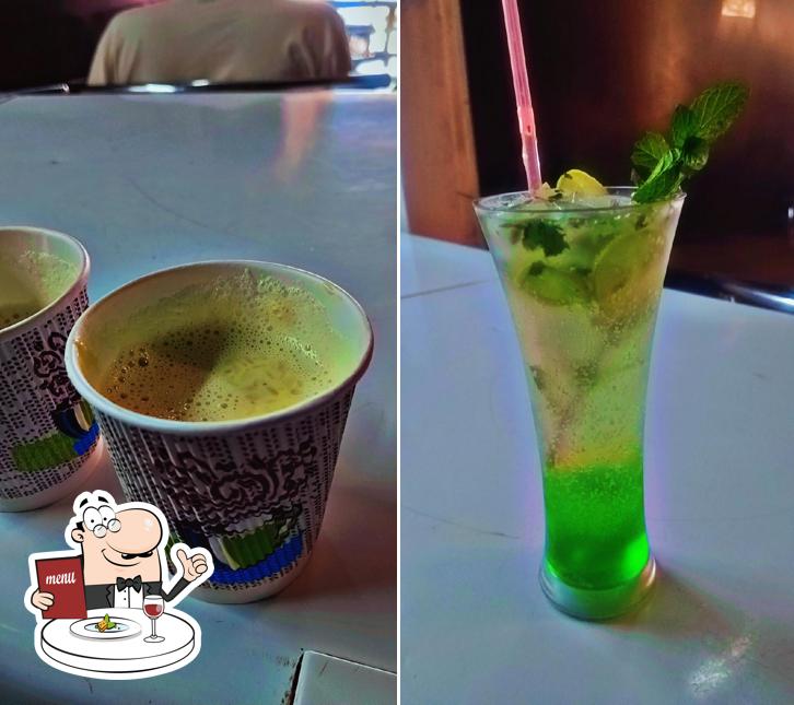 Food at King & Queen cafe