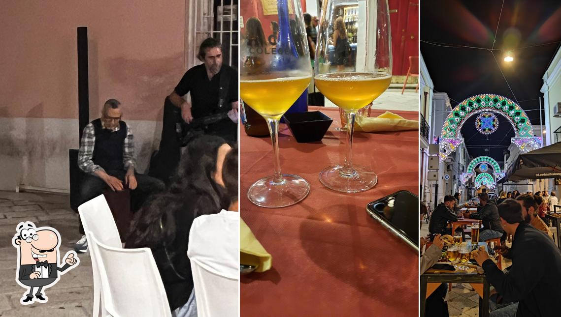 Gli interni di Perbacco Wine Bar