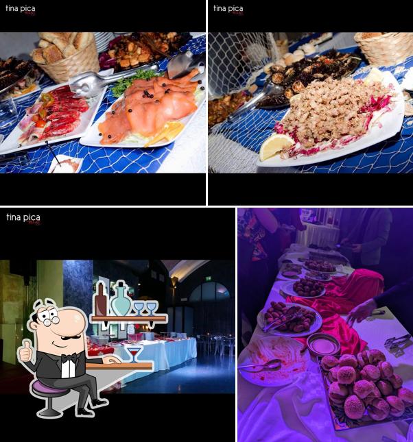La foto della interni e cibo di Tina Pica Ristorante Mast Eventi Srls