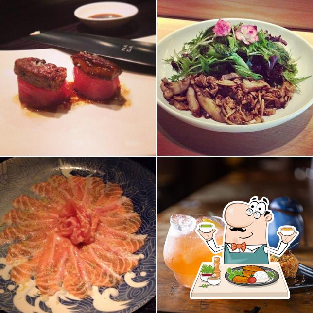 Platos en Bar do Naga