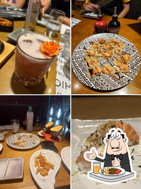 Comida em Hioki Sushi Itu