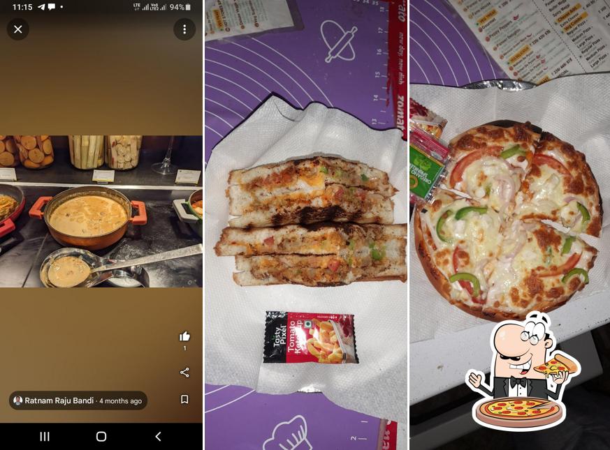 Get various kinds of pizza