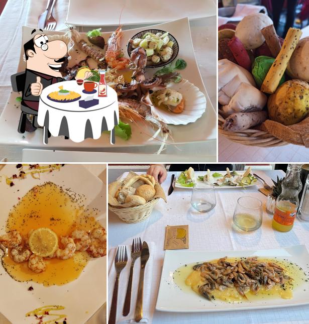 Piatto di formaggi al Antica Osteria Al Cavallo