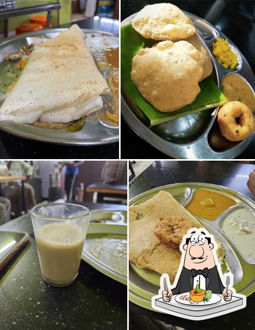 Food at Hotel Anandabhavan