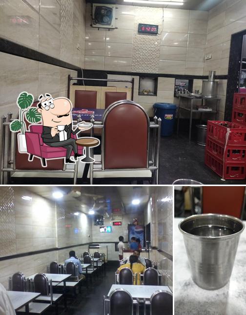 Among different things one can find interior and beverage at Mahalaxmi