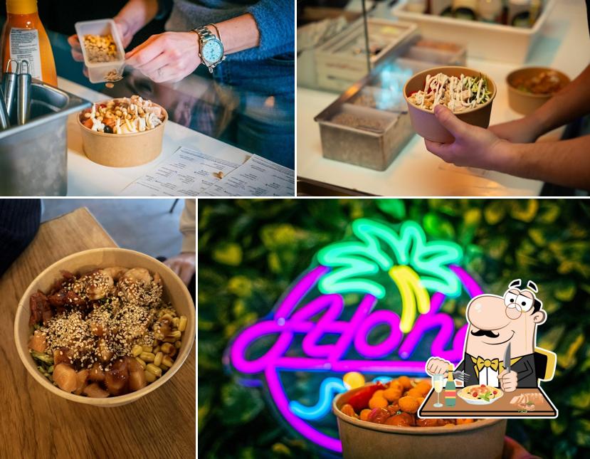 Platti al Ocean Poke Guastalla (hawaiian restaurant)