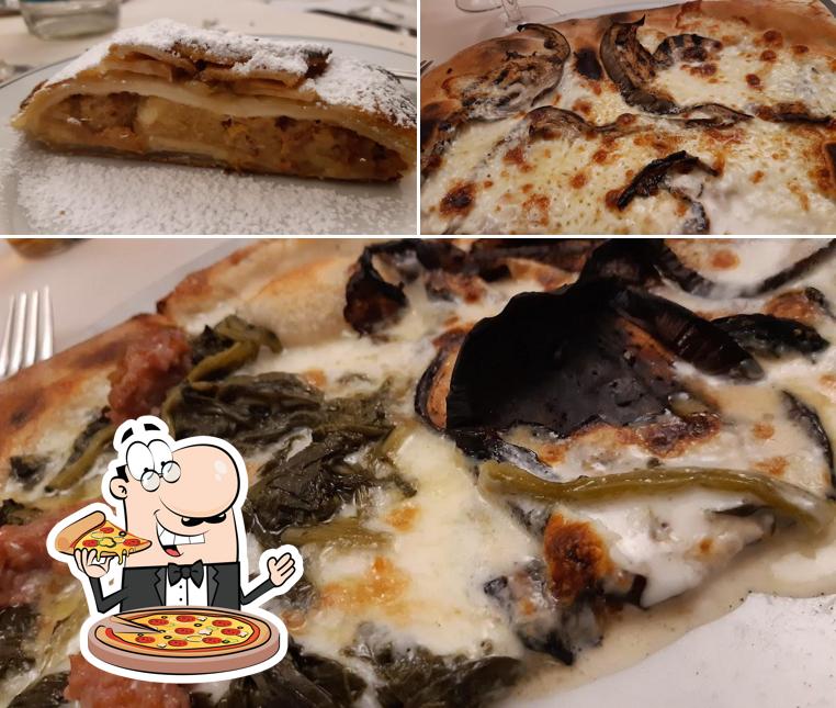 Scegli tra le molte varianti di pizza