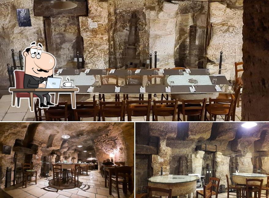 Gli interni di Il Trappeto Cantina