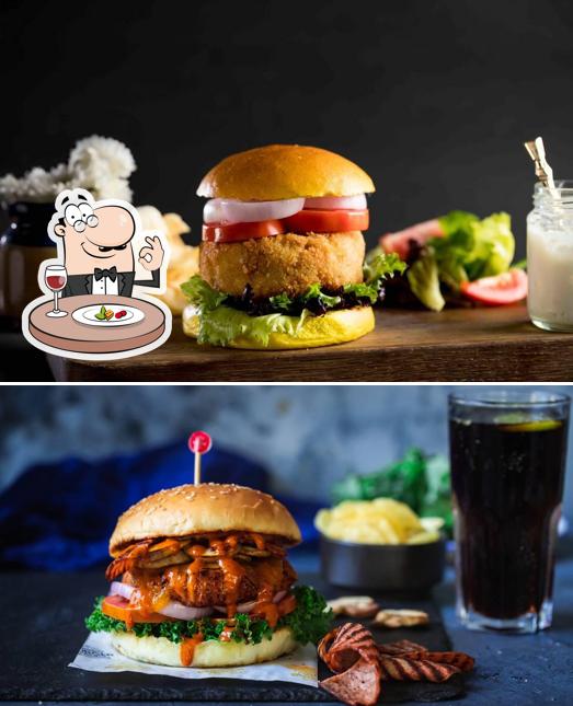 Meals at Indigo Burger Project