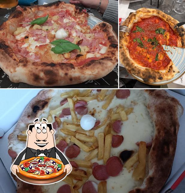A Pizzeria Gourmet Totò E Peppino, puoi ordinare una bella pizza