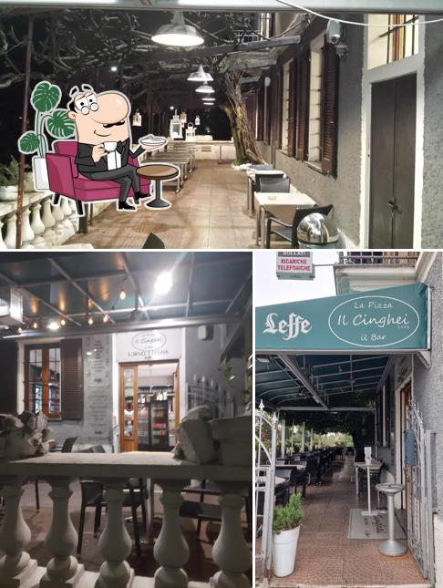 Siediti a un tavolo di Pizzeria Il Cinghei