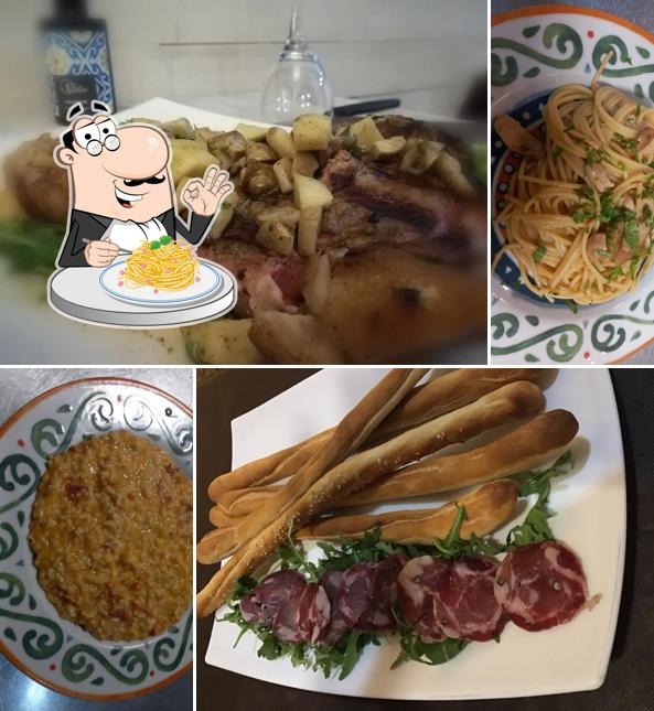 Spaghetti alla carbonara al Giaca Ristorante Pizzeria