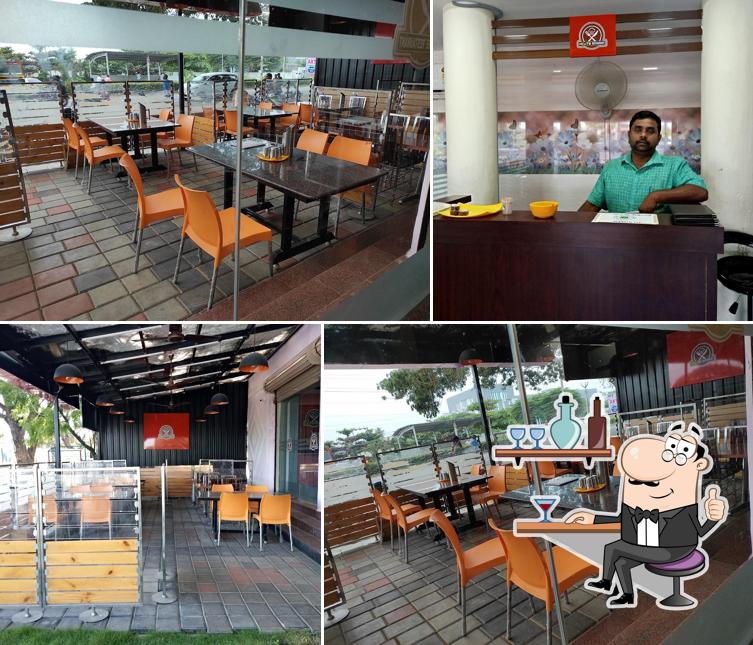 The interior of Hi LITE RESTAURANT