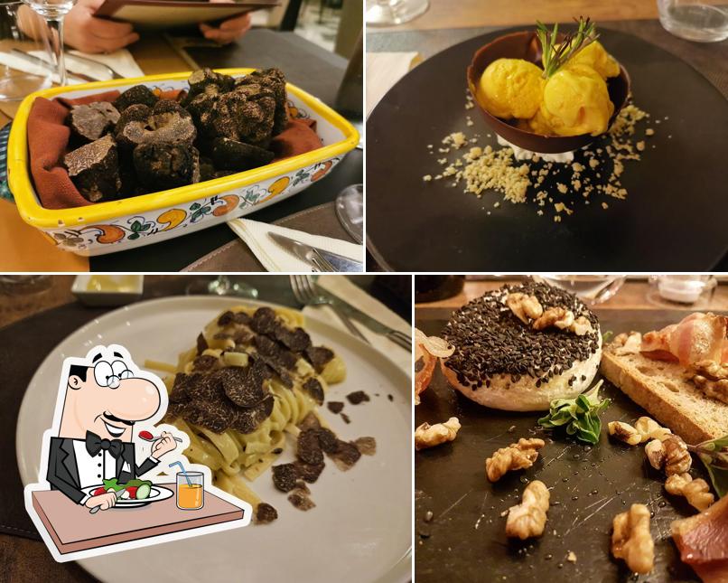 Platti al Ristorante Al Tartufo