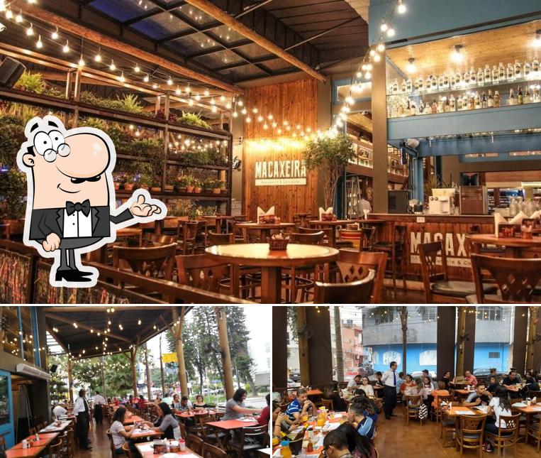 O interior do Macaxeira Restaurante & Cachaçaria