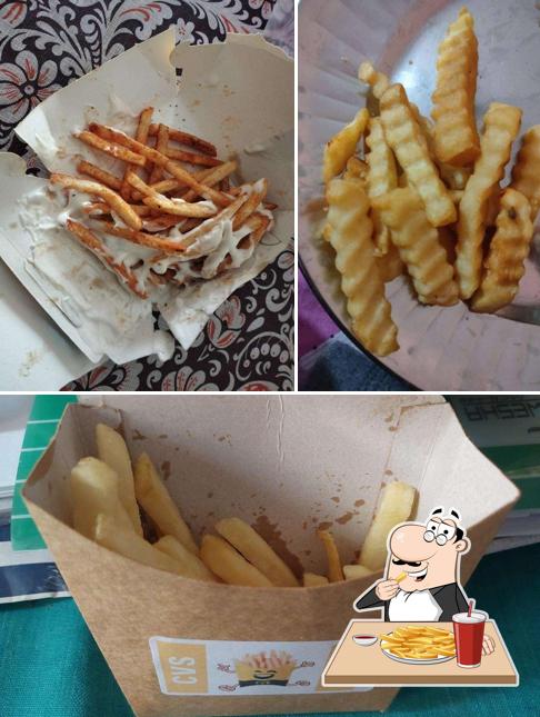 French fries at CVS Cafe