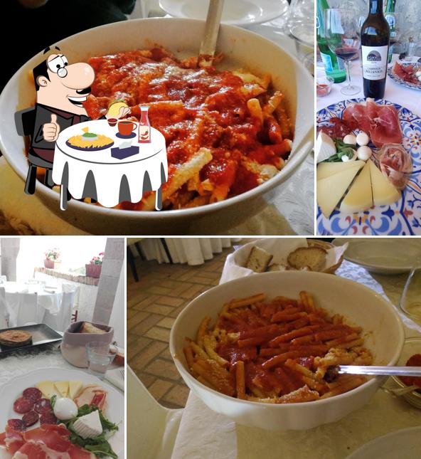 Piatto di formaggi al La Locanda Dell'Arco