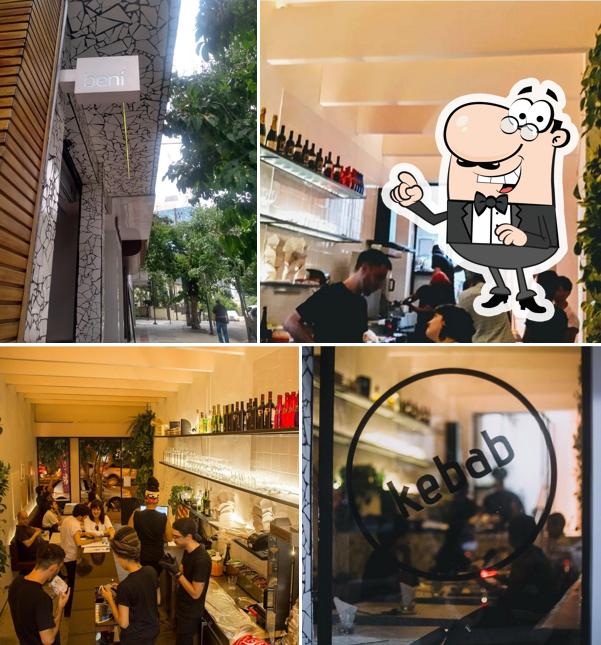 O exterior do Bení Kebab