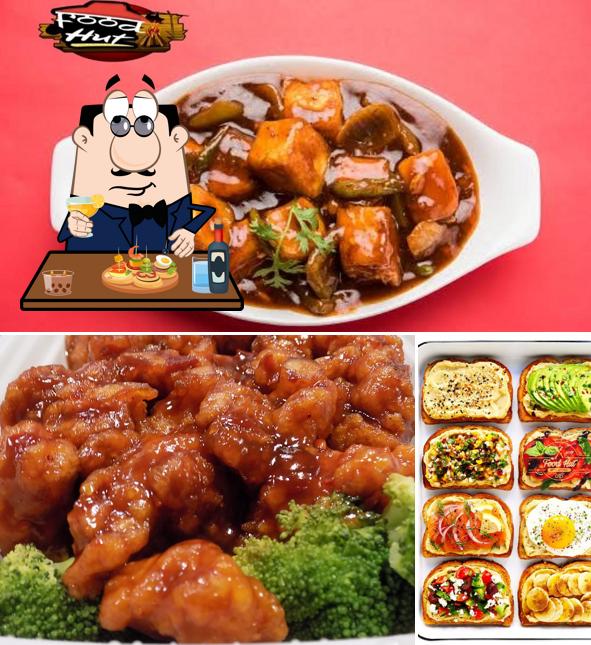 Bruschetta at Food Hut Retro Kitchen