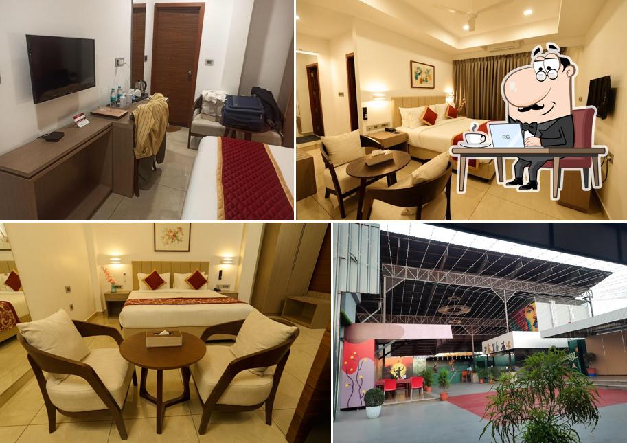 The interior of HOTEL SOORYA, ATTINGAL