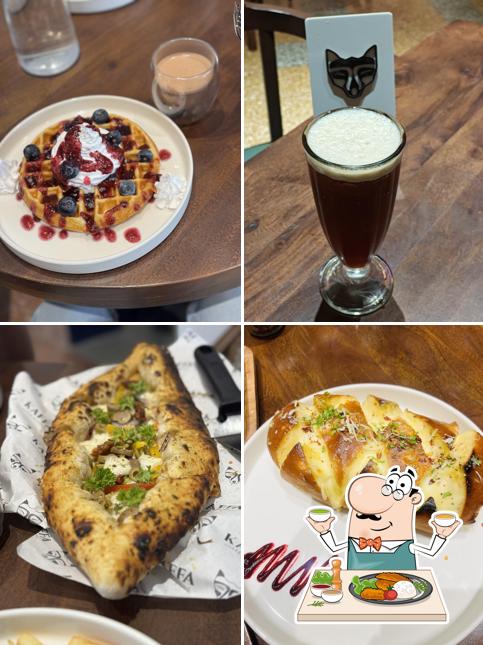 Chocolate mousse at Kaffa Coffee Roasters