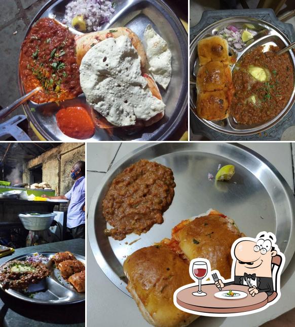 Food at Pav Bhaji Center - Anna Ki Tapri