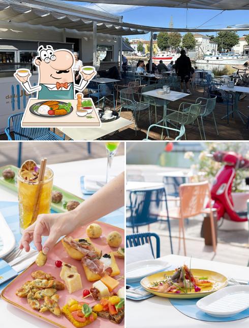 La immagine della cibo e interni di Dalla Jole molo Rimini