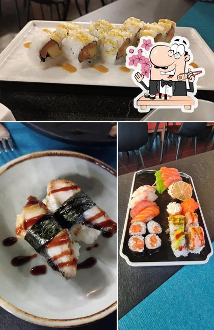 Prova le varie opzioni di sushi