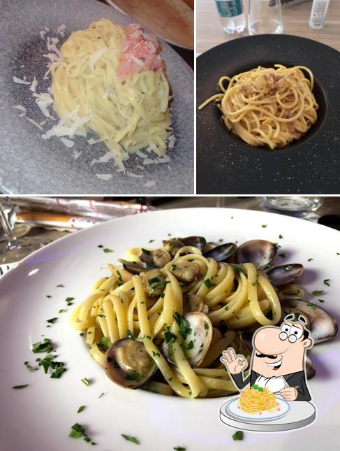 Spaghetti alla carbonara al Ohana Food & Drink