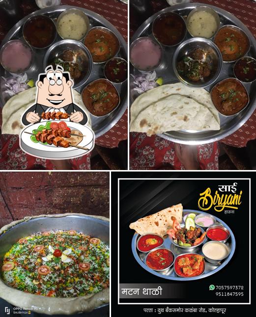 Food at SAI BIRYANI HOUSE